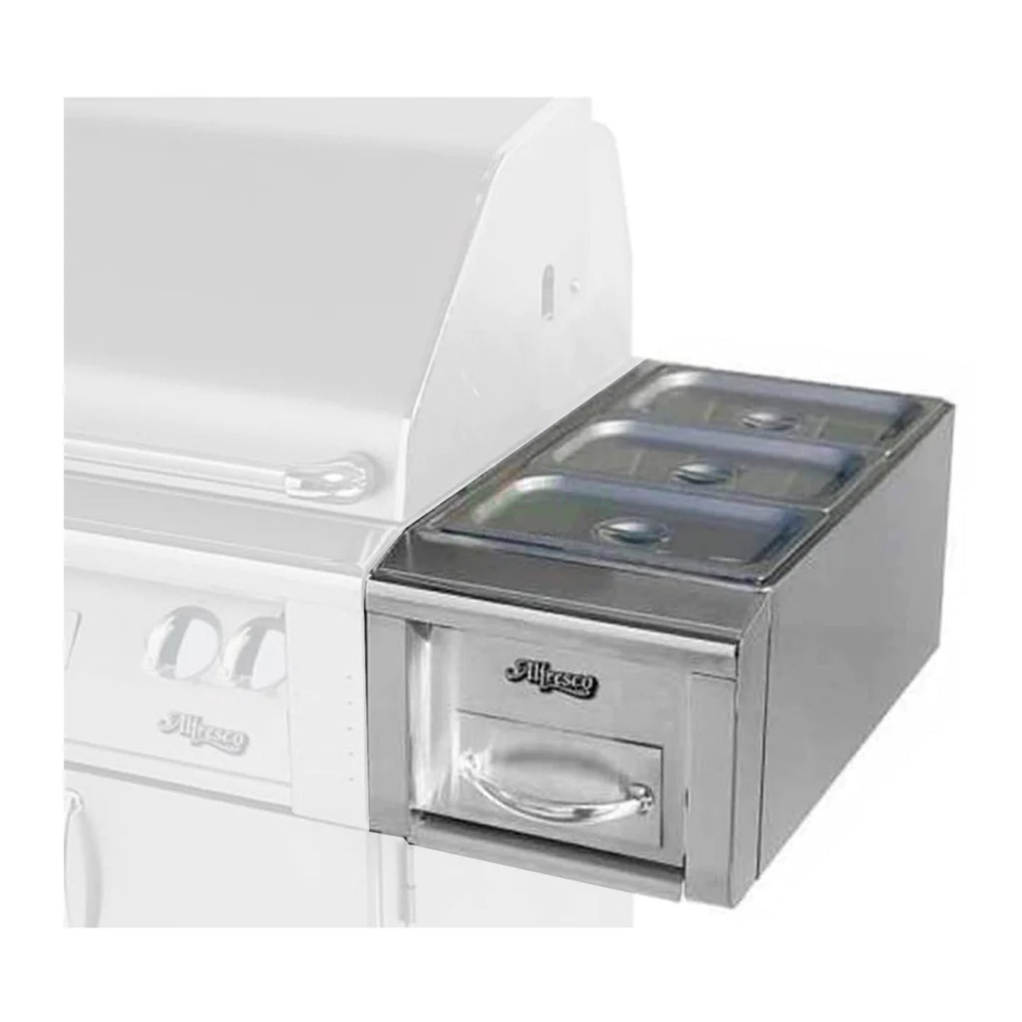 Alfresco 14" Cart Mount Food Warmer