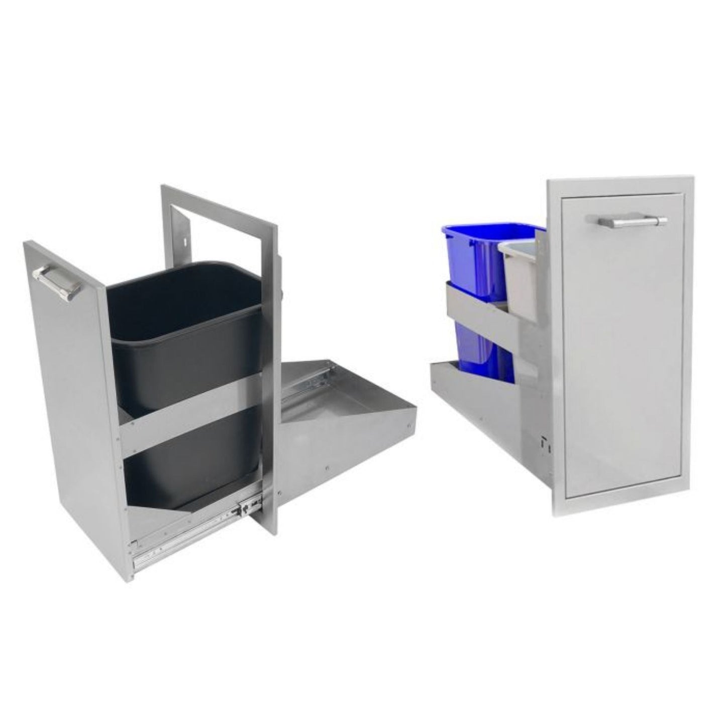 Alfresco 15" Luminous Orange Gloss Trash Center Drawer