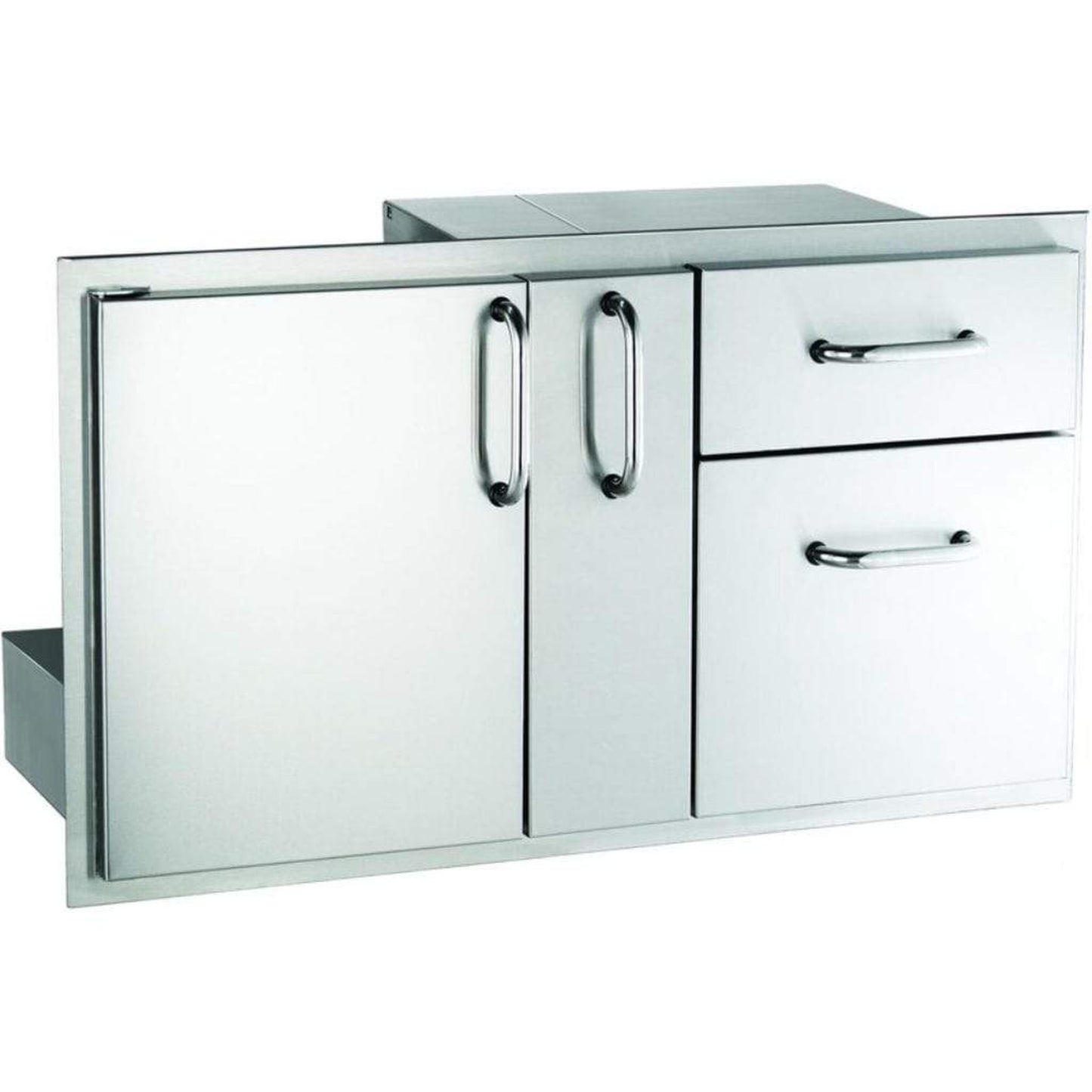 American Outdoor Grill 36" Access Door With Double Drawer and Platter Storage