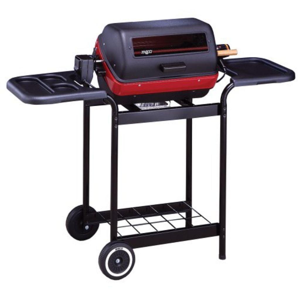 Americana Electric Cart Grill with Polymer Side Tables-Model