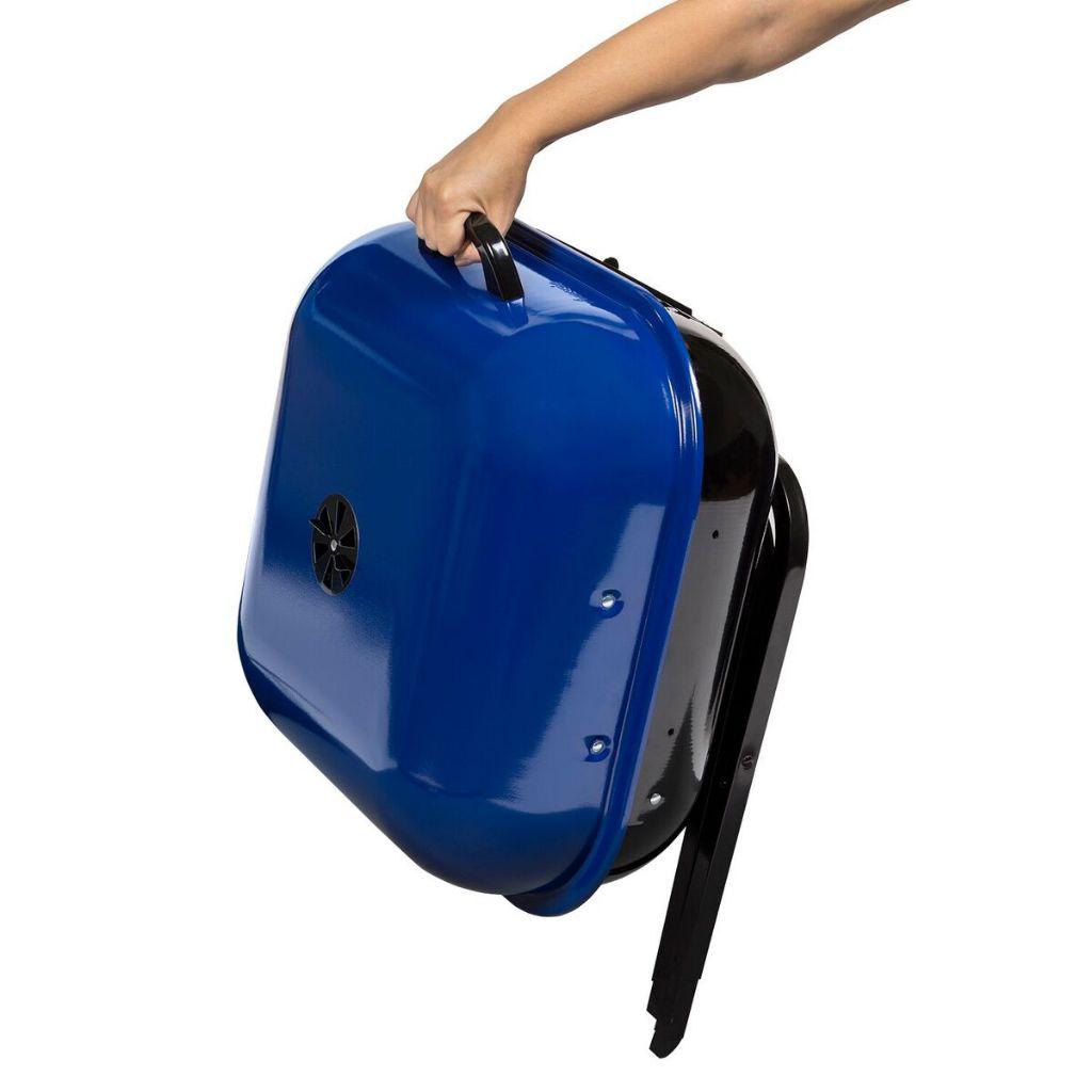 Americana Ocean Blue Walk-A-Bout 2.0 Charcoal Grill