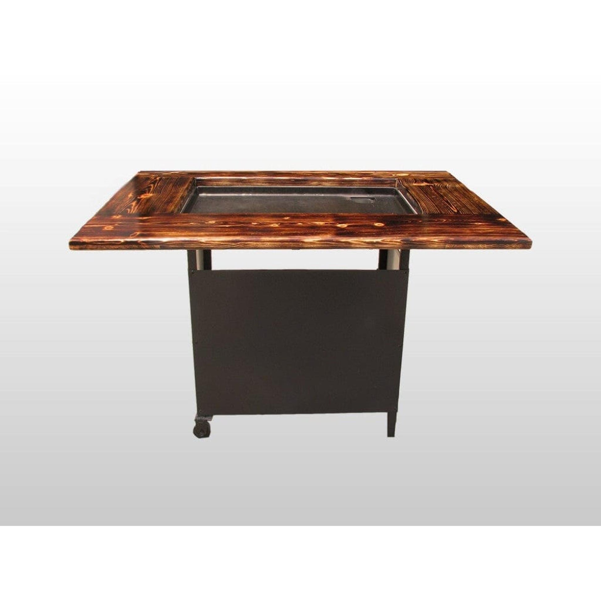 Backyard Hibachi Grill- Torched Steel