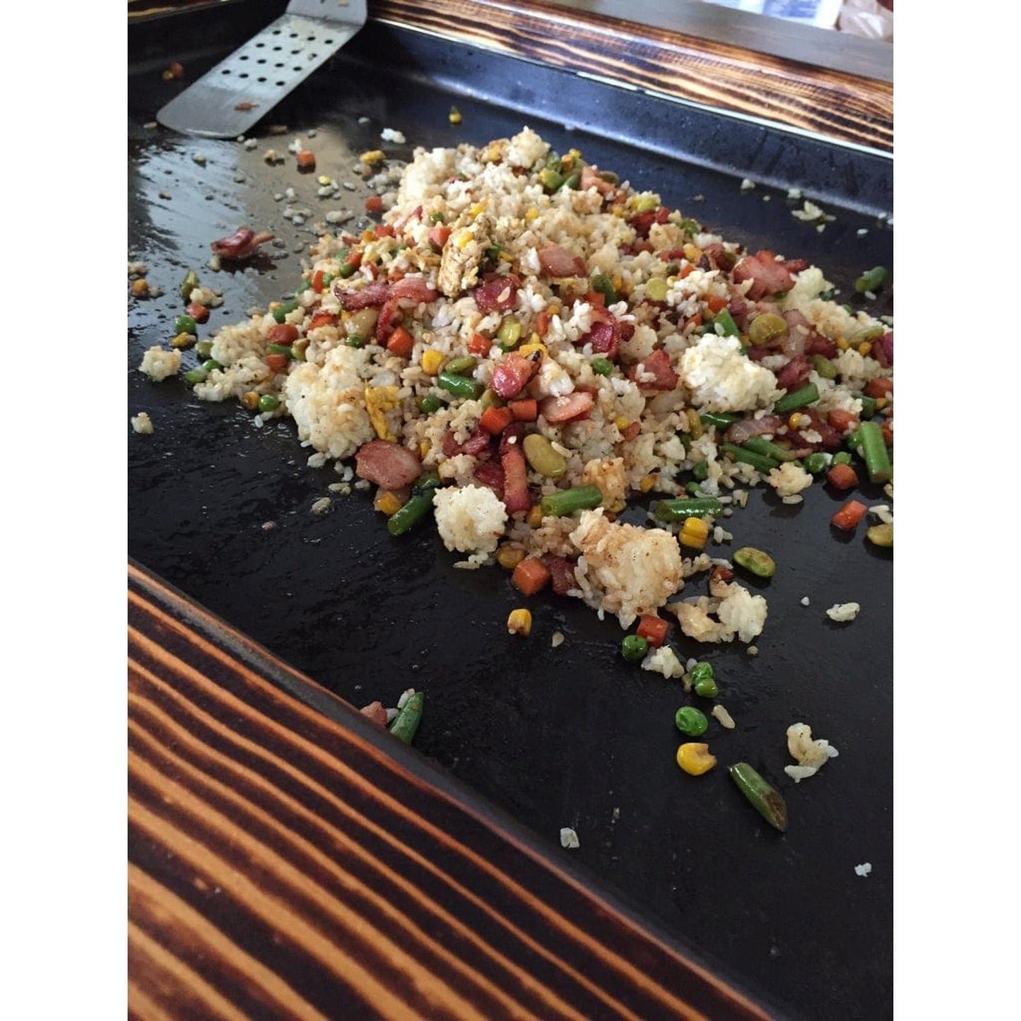 Backyard Hibachi Grill- Torched Steel