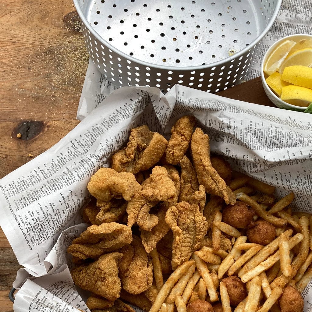 Bayou Classic 10-Quart Stainless Steel Outdoor Propane Gas Fish Cooker