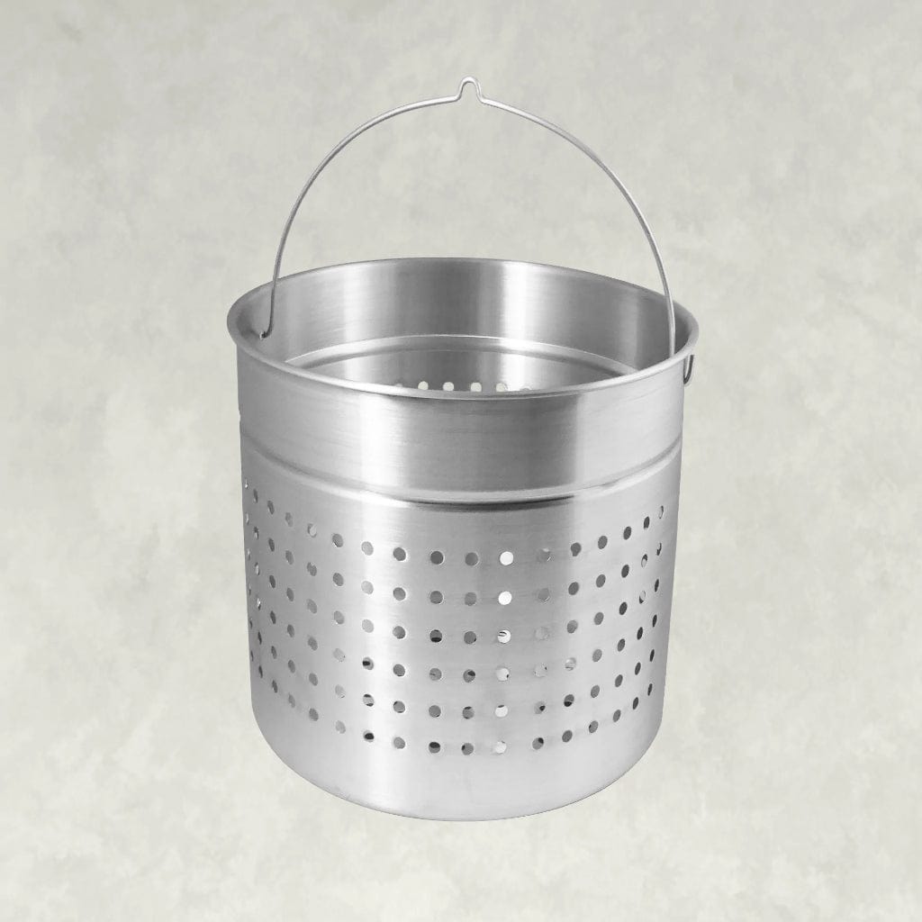 Bayou Classic 120-Quart Reinforced Aluminum Basket w/ Helper Handle