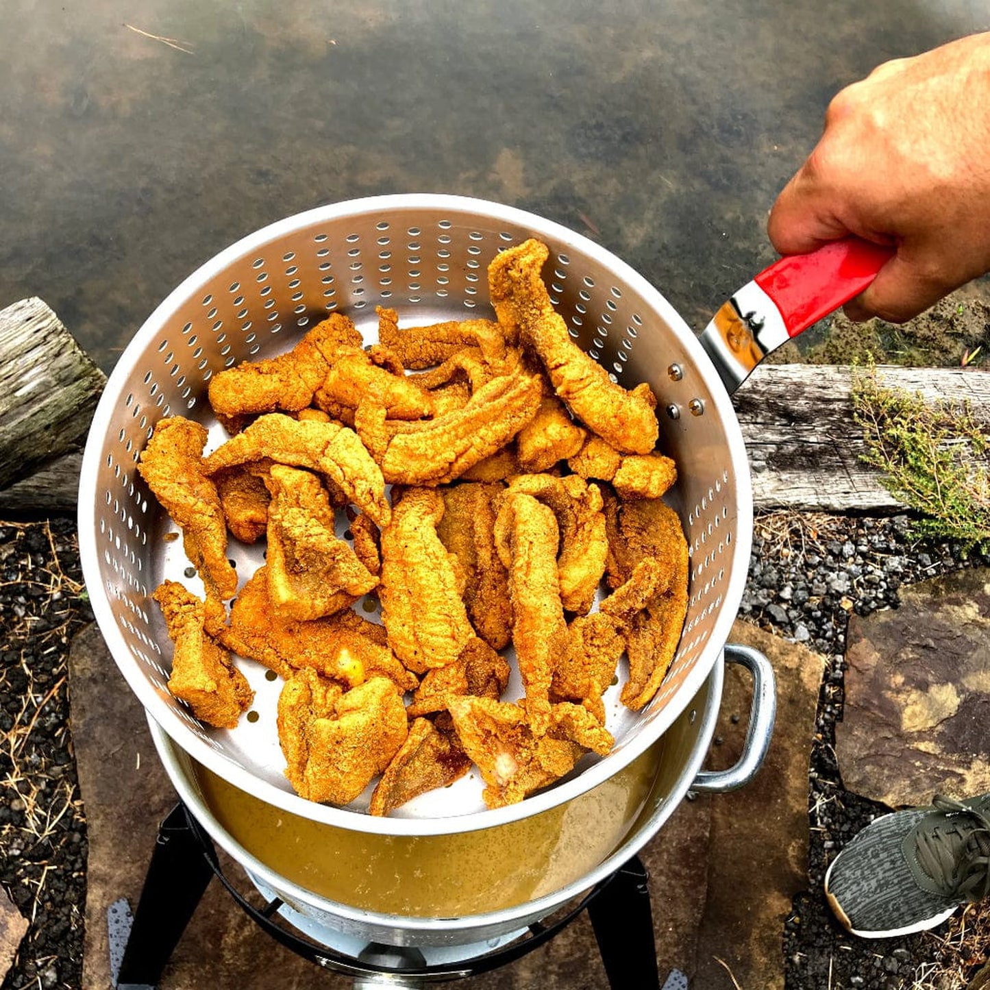 Bayou Classic 14" 10-Quart Aluminum Outdoor Propane Gas Fish Cooker/Deep Fryer Kit