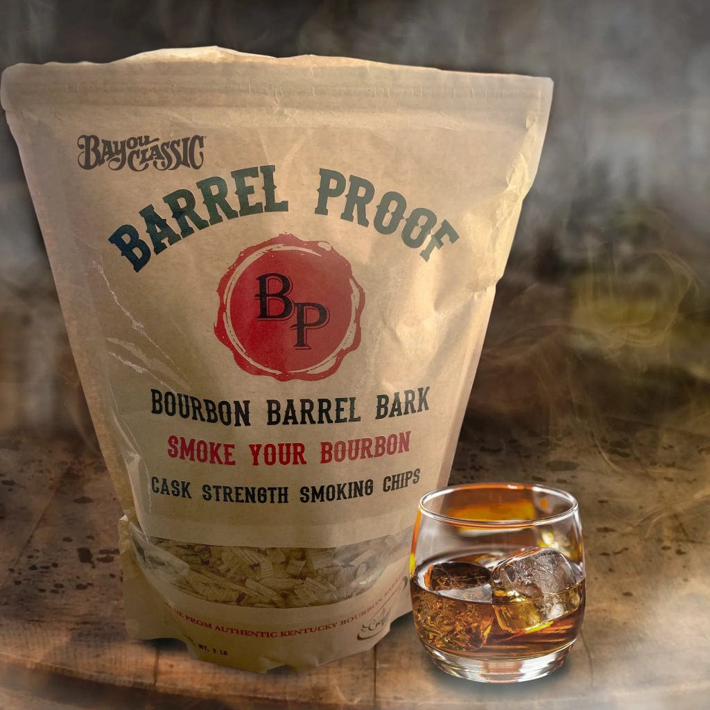 Bayou Classic 2-Lb Barrel Proof Bourbon Smoking Chips