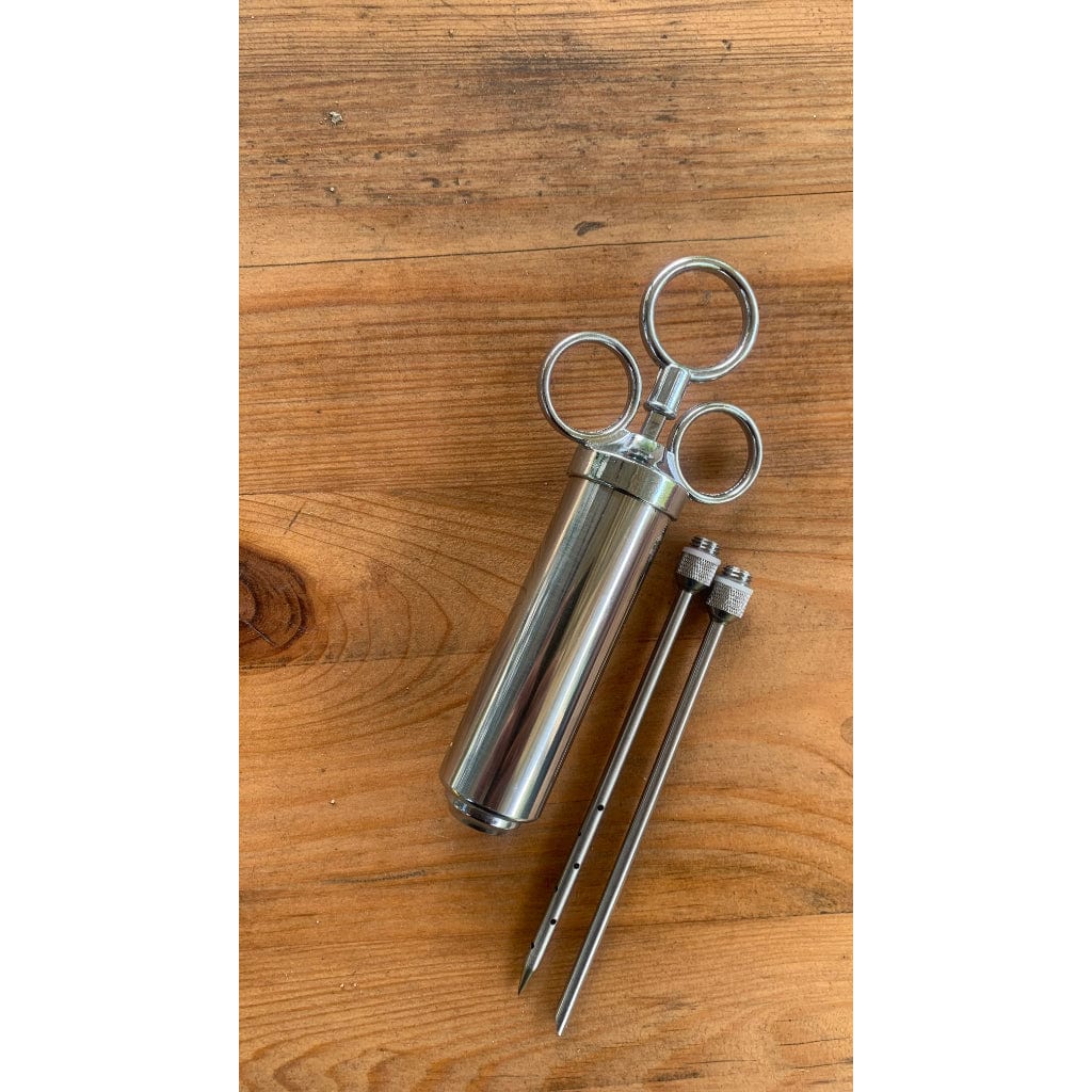 Bayou Classic 2-Oz Stainless Steel Seasoning Injector w/ Two Needles
