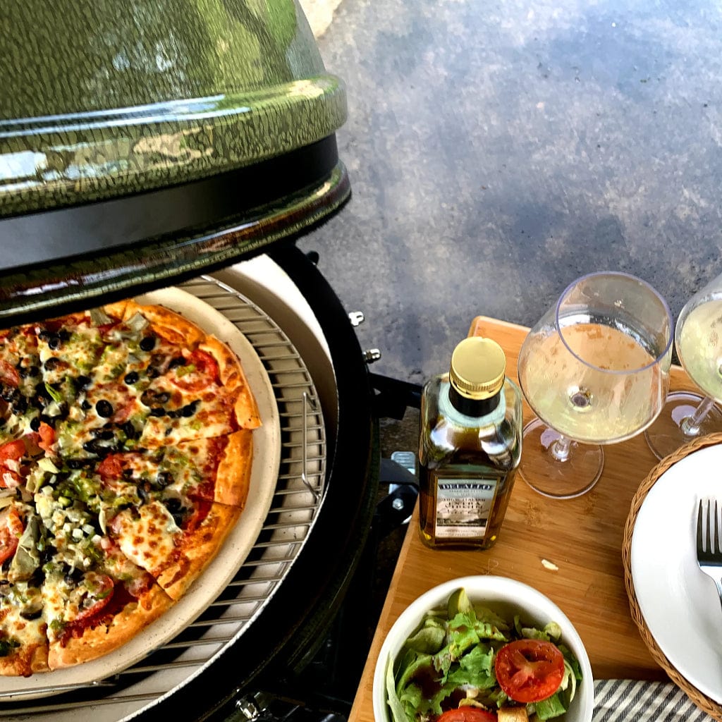 Bayou Classic 22" Cypress Ceramic Kamado Charcoal Grill