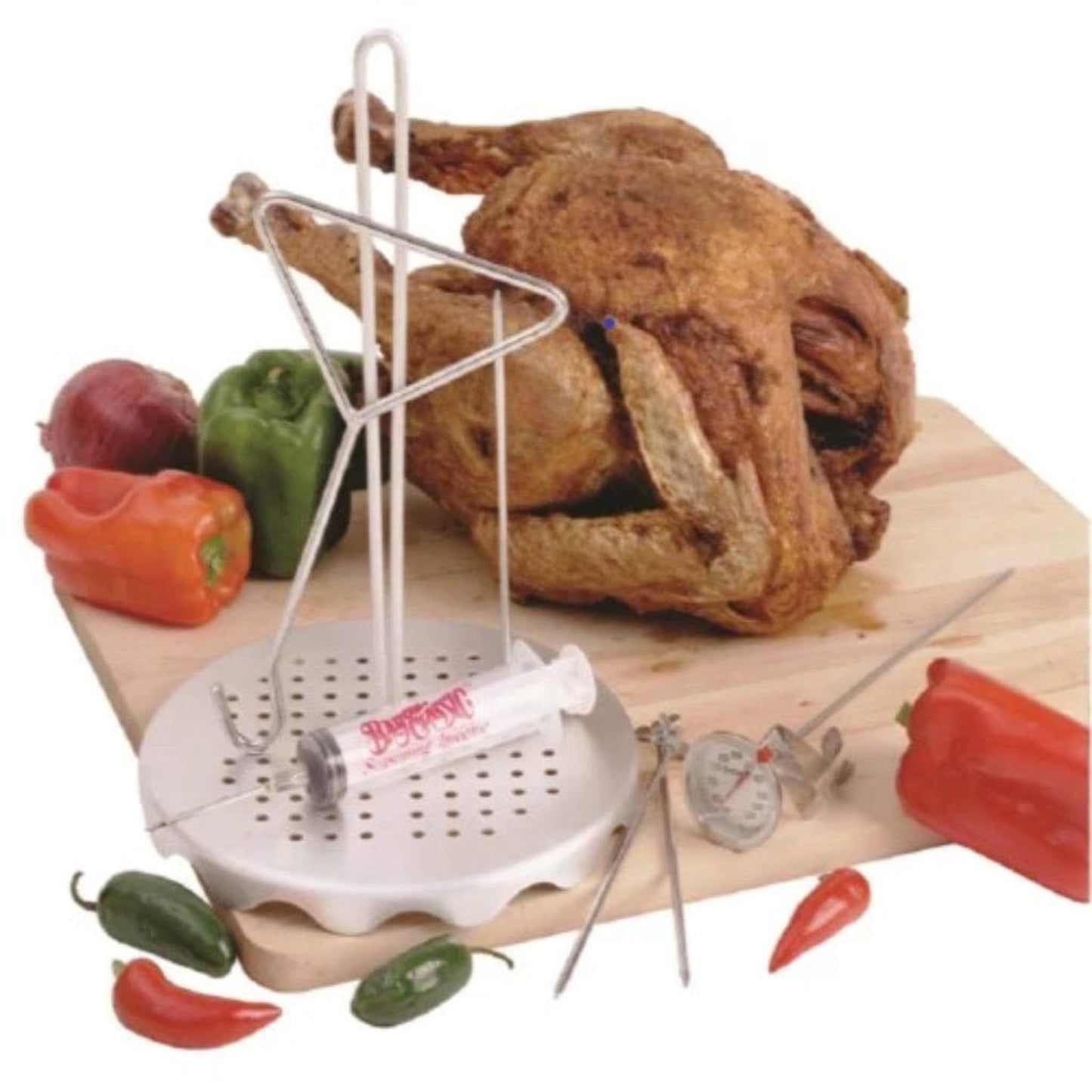 Bayou Classic 32-Quart Stainless Steel Turkey Fryer Set