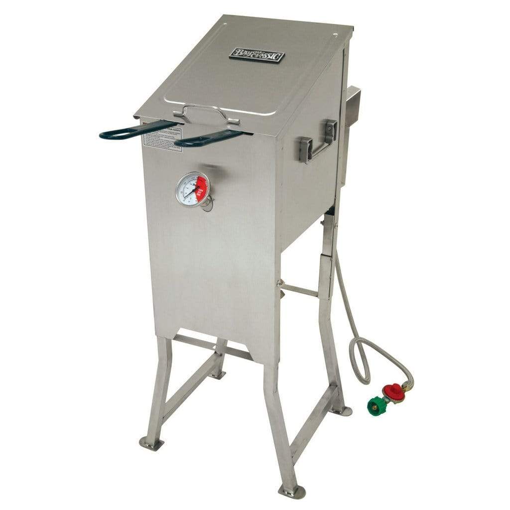 Bayou Classic 4-Gallon Bayou Stainless Steel Outdoor Propane Gas