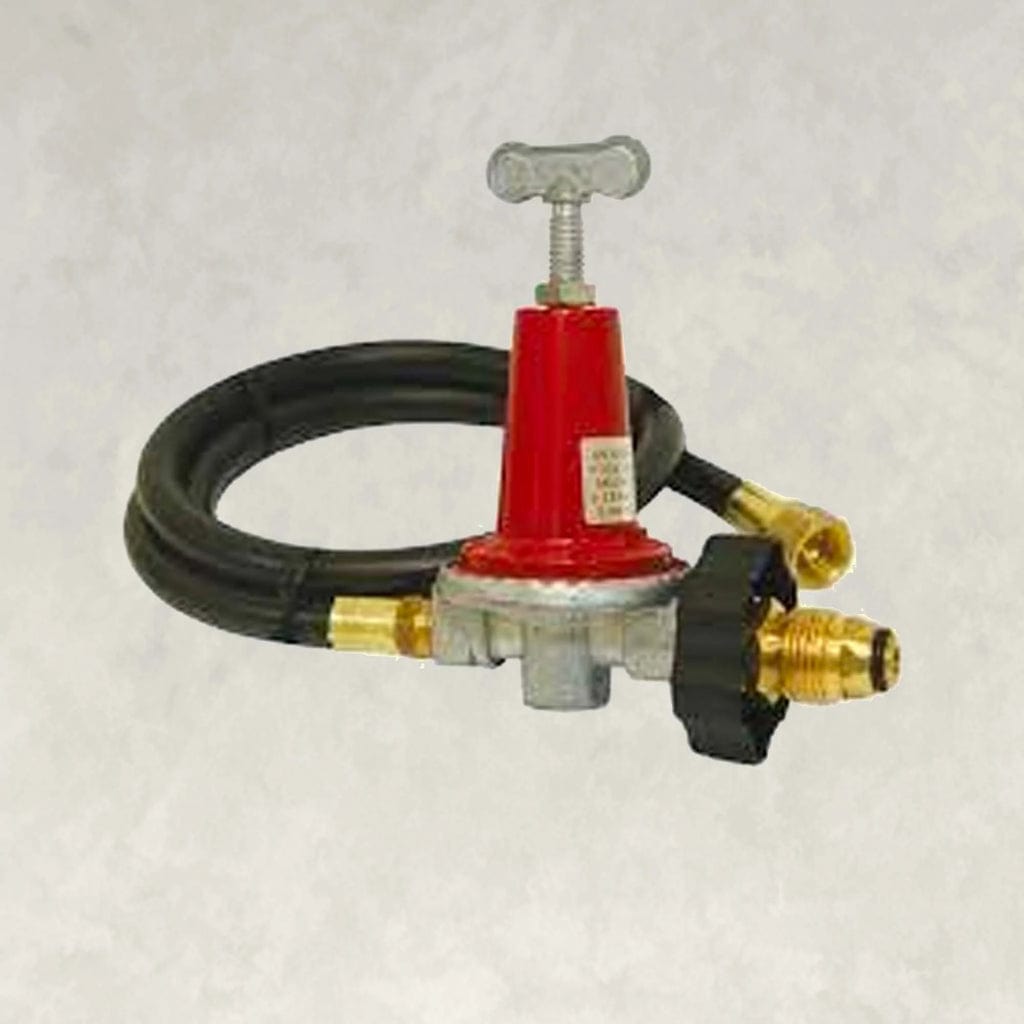 Bayou Classic 48" LPG Hose w/ 0-40-Psi High Pressure Adjustable Regulator
