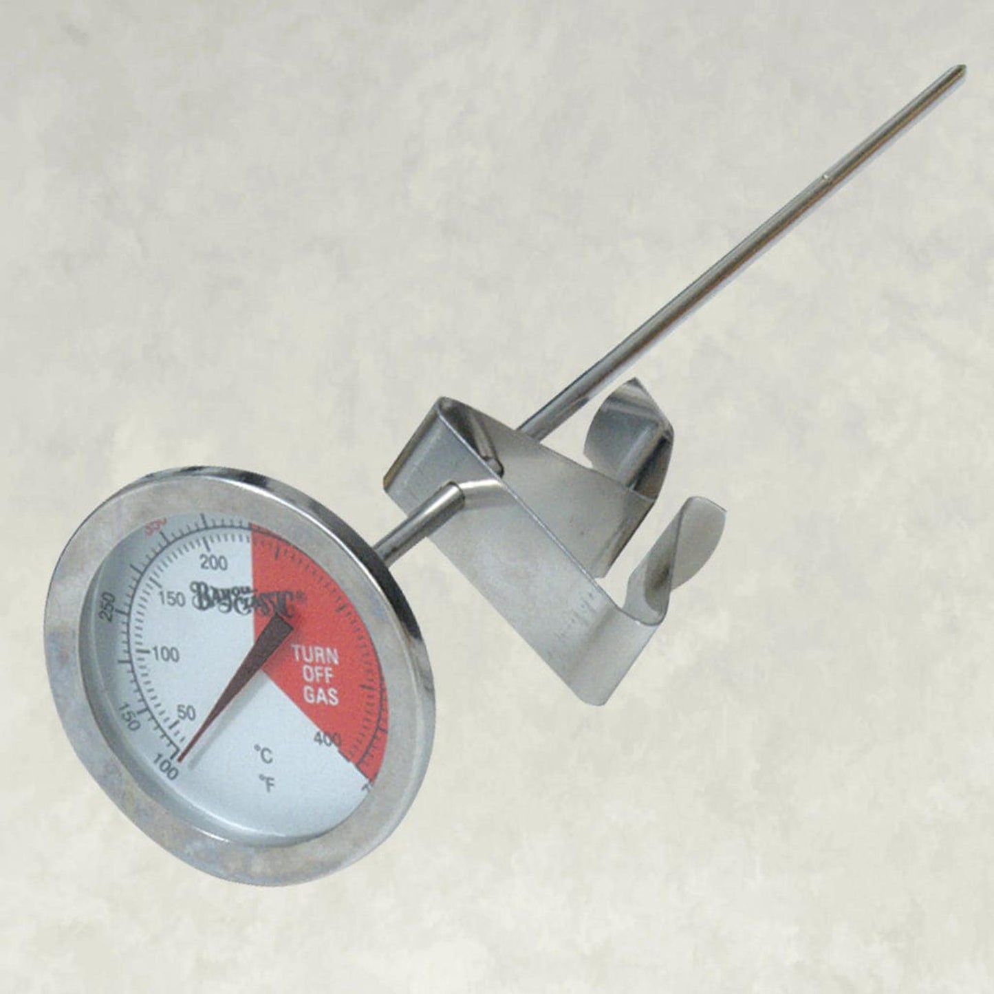 Bayou Classic 5" Stainless Steel Fry Thermometer