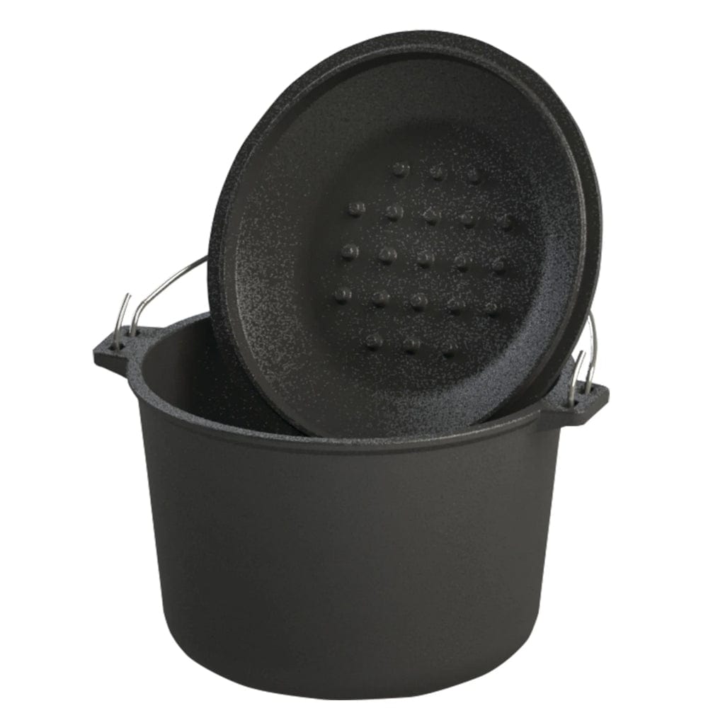 Bayou Classic 6-Quart Cast Iron Covered Soup Pot