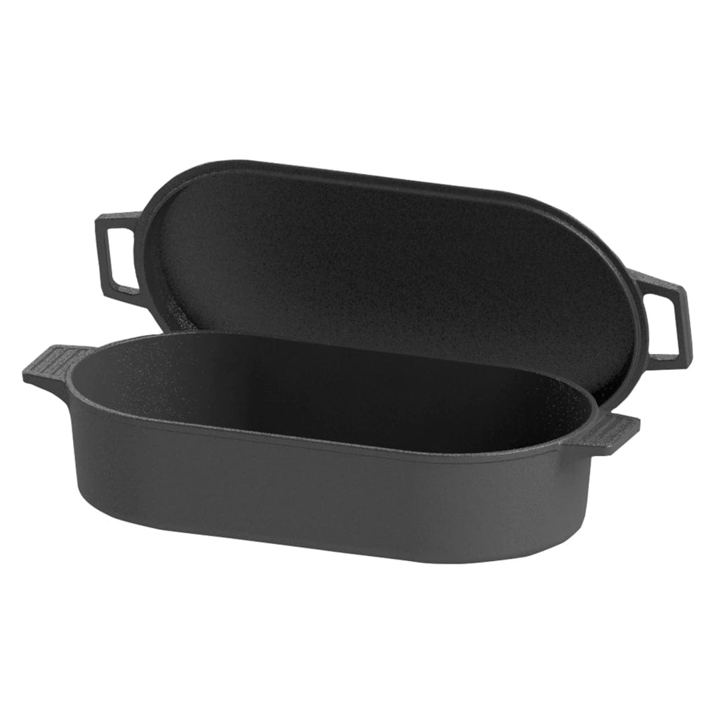 Bayou Classic 2.5-qt Cast Iron Saucepan with Basting Lid - Black, Oven  Safe, Perfect for Small Portions