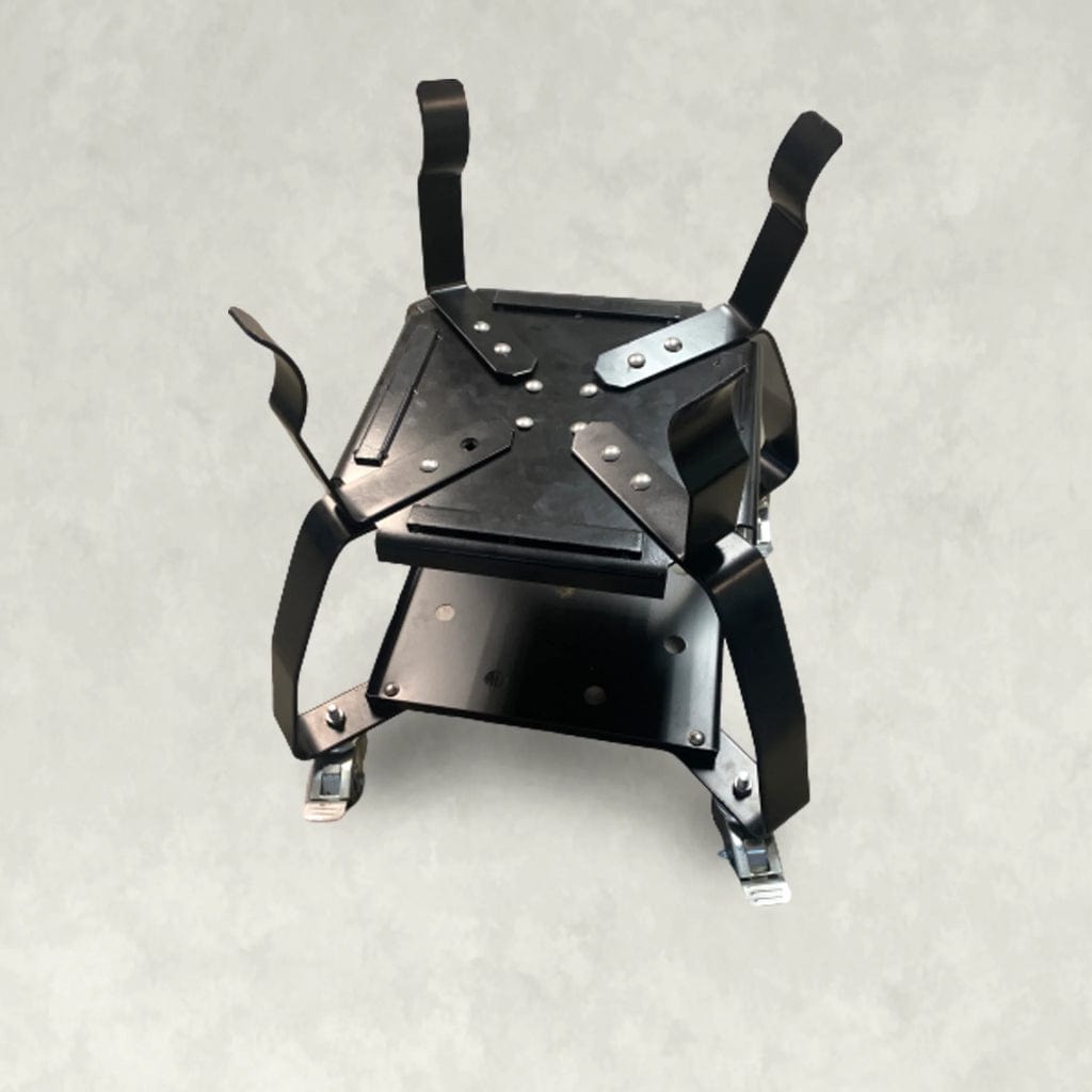 Bayou Classic Adjustable Steel Cart for Cypress Ceramic Grill