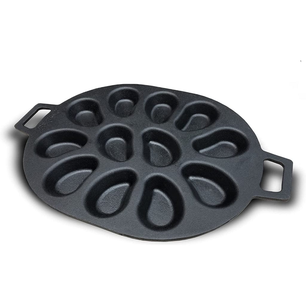 BBQGuys Signature Cast Iron Oyster Pan - BBQ-OY