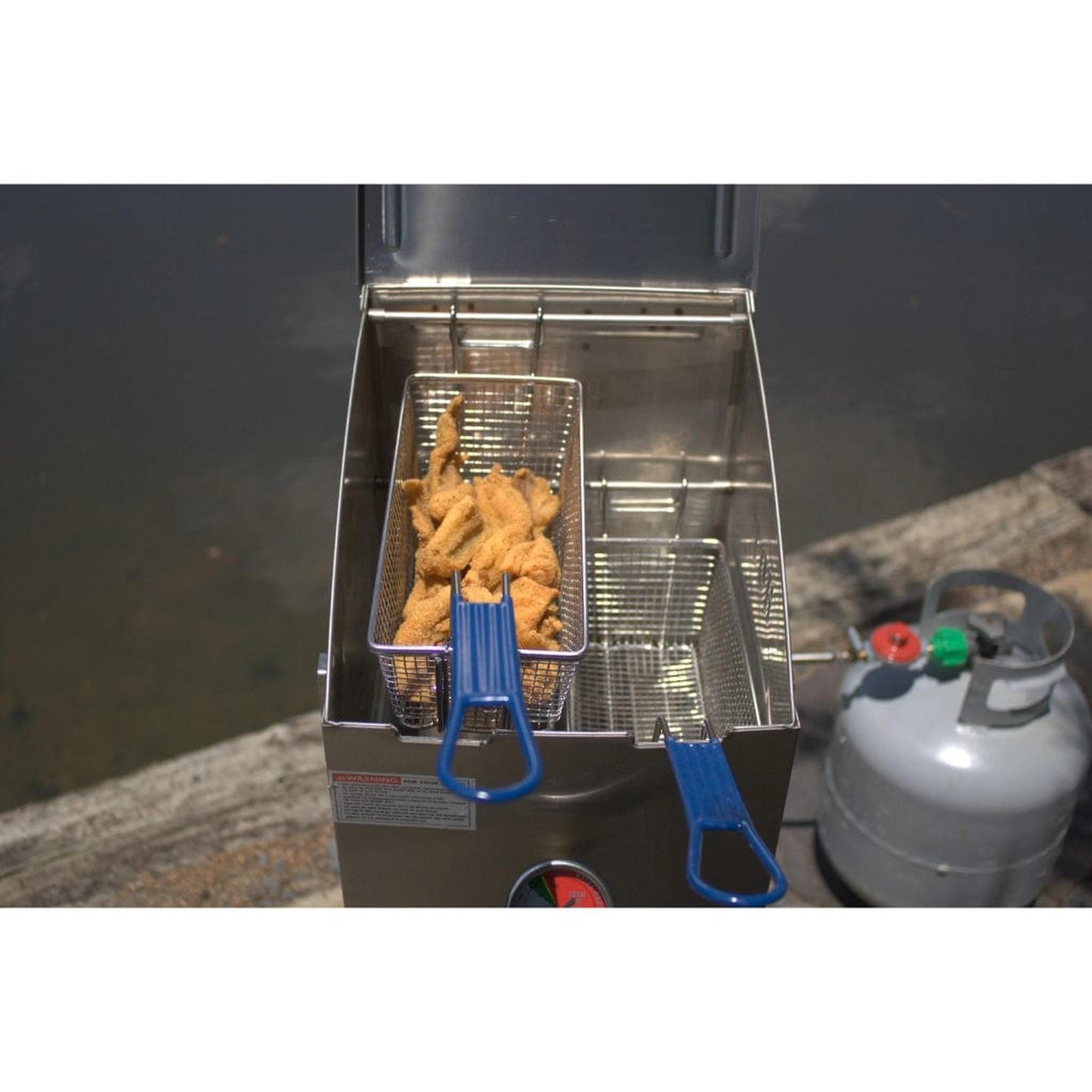 Bayou Classic Stainless Steel Mesh Basket for 4-Gallon Bayou Fryer