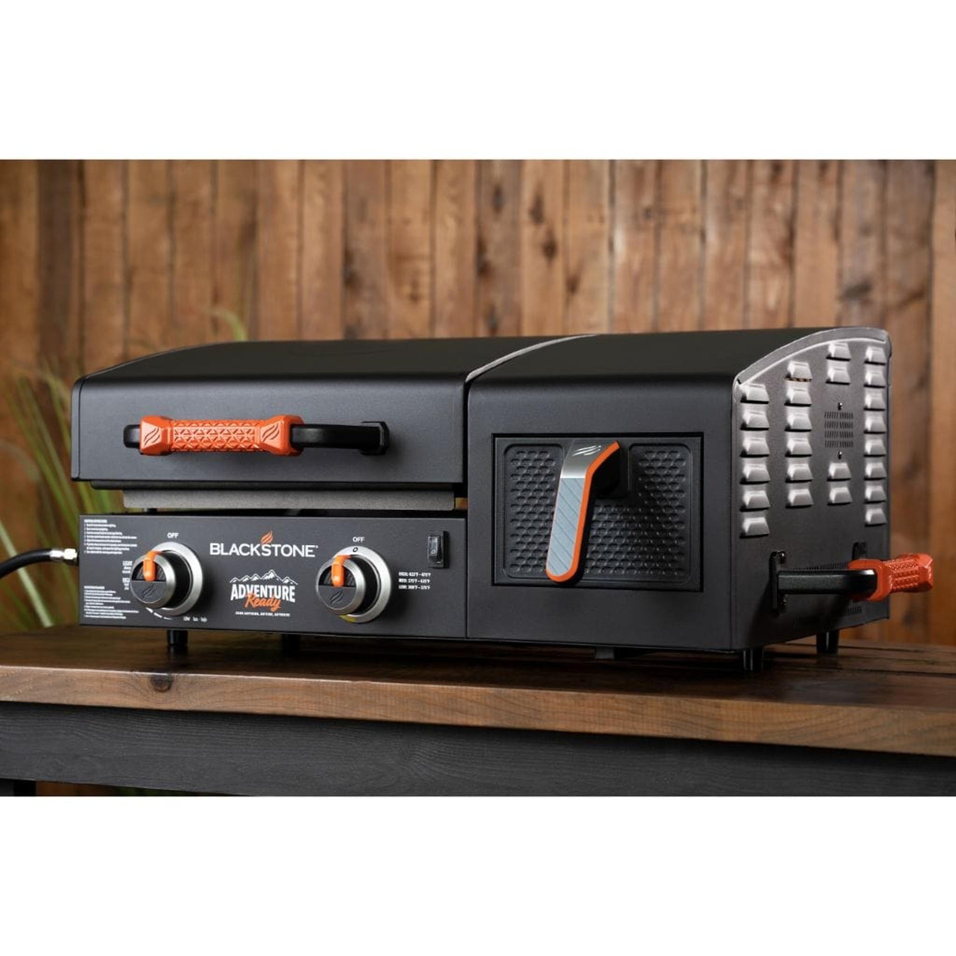 Blackstone 17" Adventure Ready Propane Gas Griddle with Electric Air Fryer