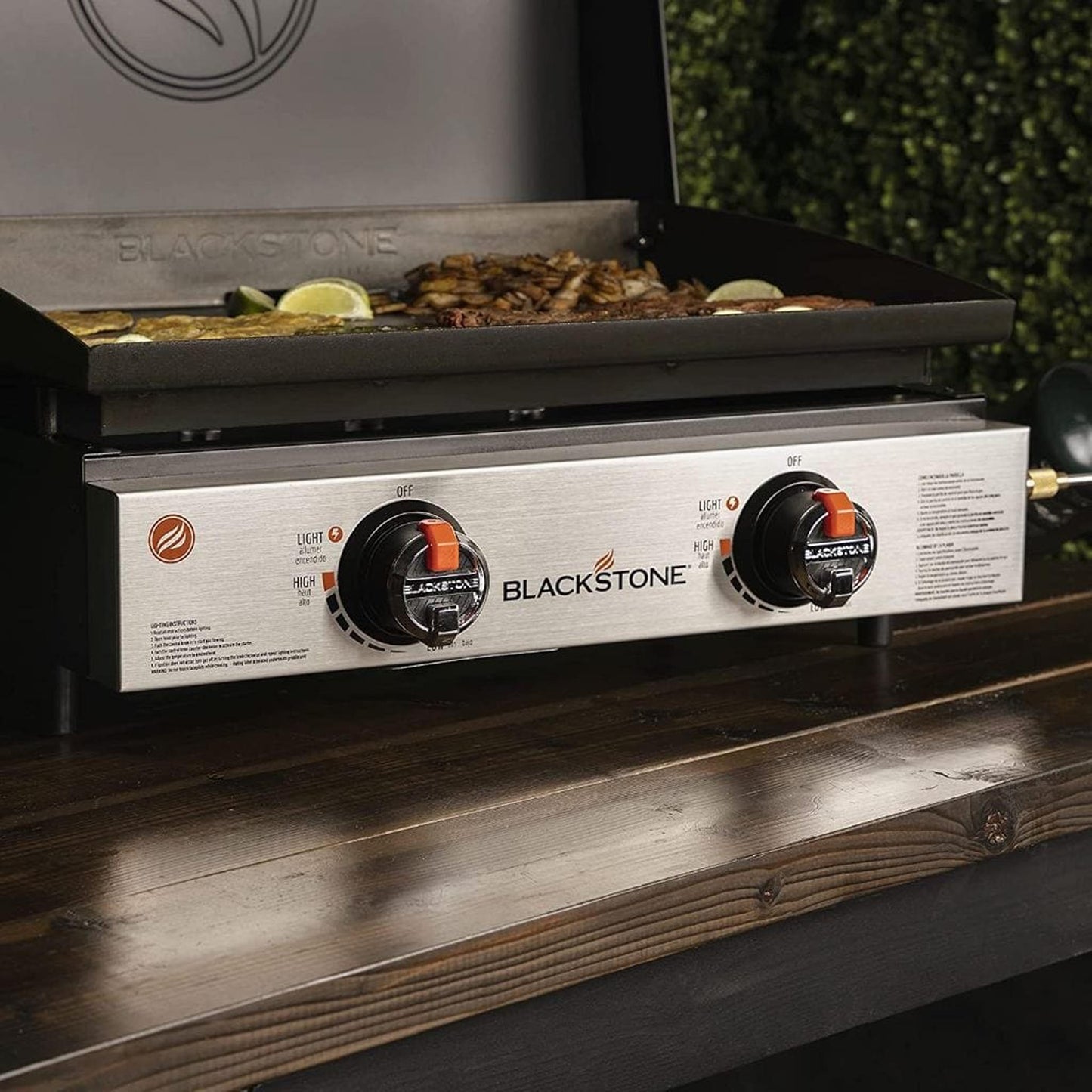 Blackstone 22" Tabletop Propane Gas Griddle with Hood