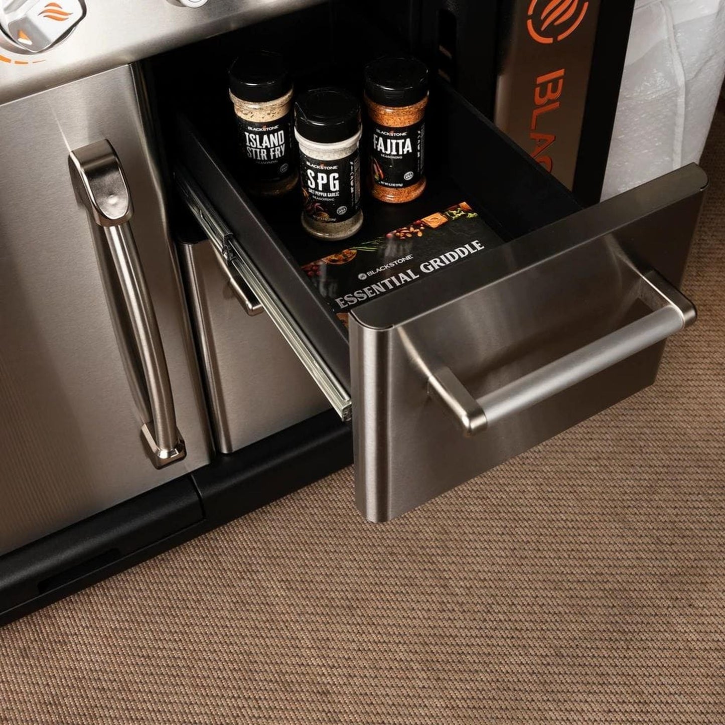 Blackstone 36" Culinary Pro Propane Gas Cabinet Griddle with Hood