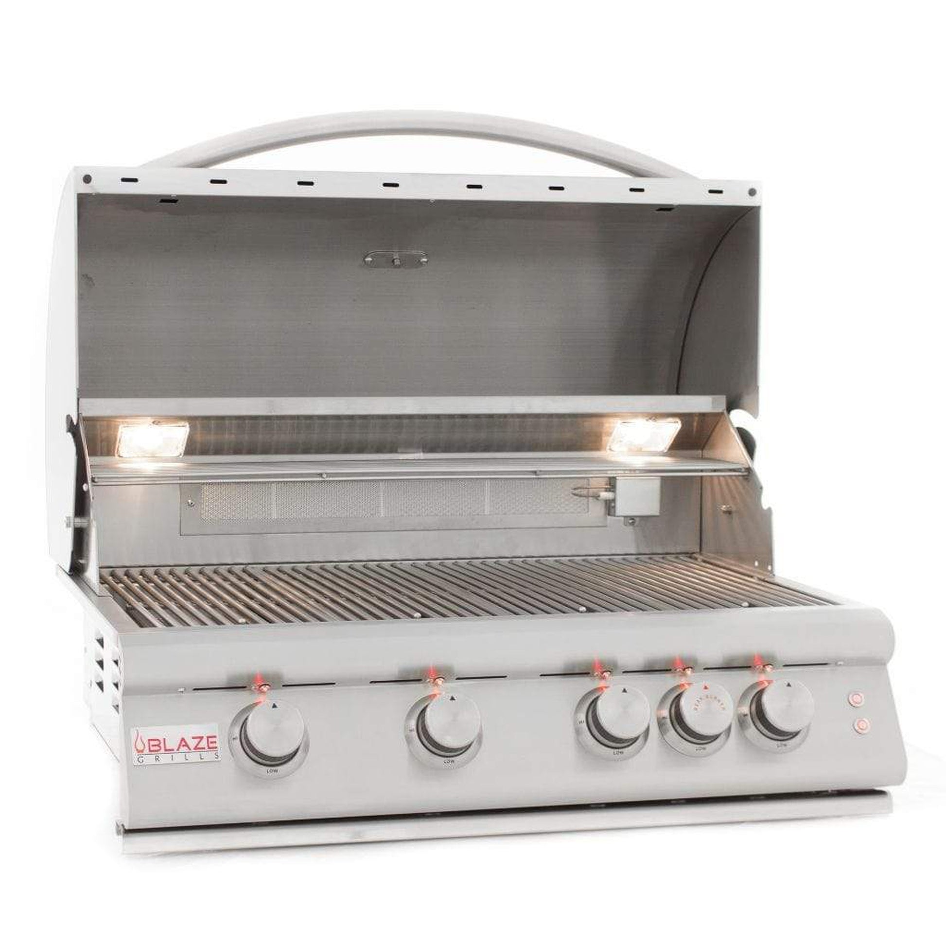 Blaze 32" 4-Burner Premium LTE Built-In Gas Grill with Rear Infrared Burner & Grill Lights