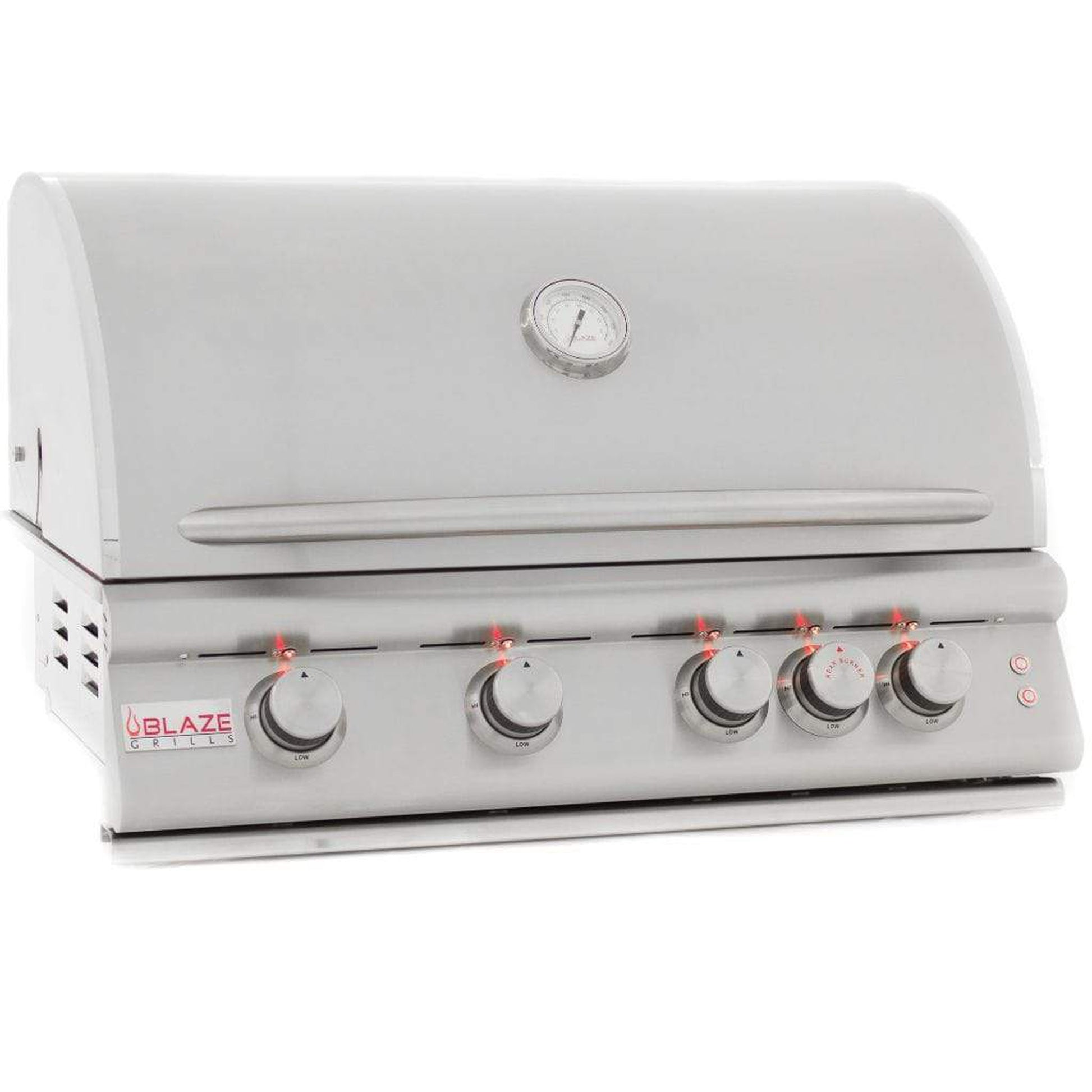 Blaze 32" 4-Burner Premium LTE Built-In Gas Grill with Rear Infrared Burner & Grill Lights