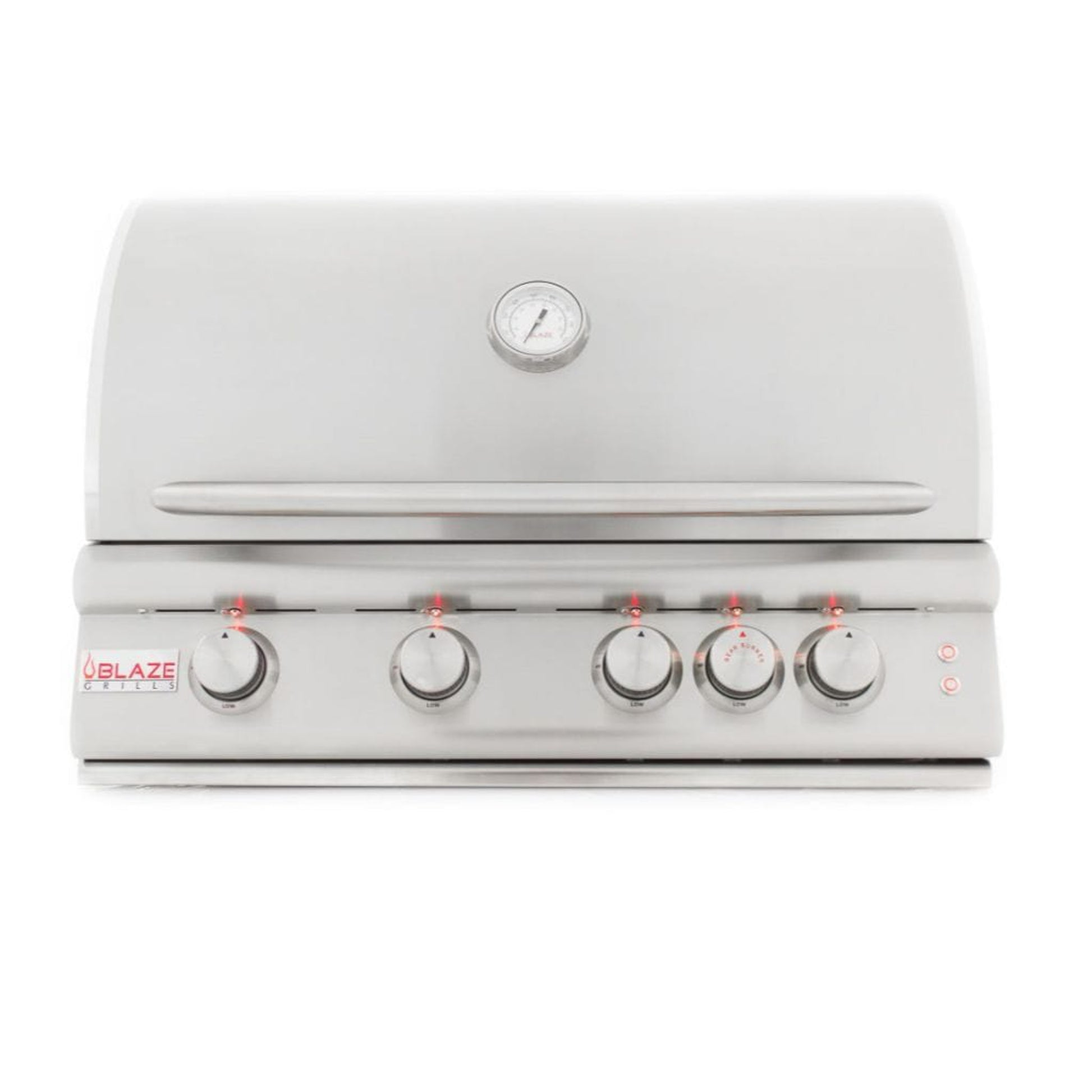 Blaze 32" 4-Burner Premium LTE Built-In Gas Grill with Rear Infrared Burner & Grill Lights