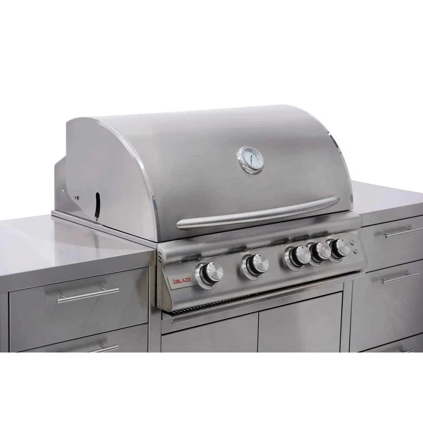 Blaze 72" Stainless Steel BBQ Island With 32" 4-Burner Premium LTE Propane Gas Grill