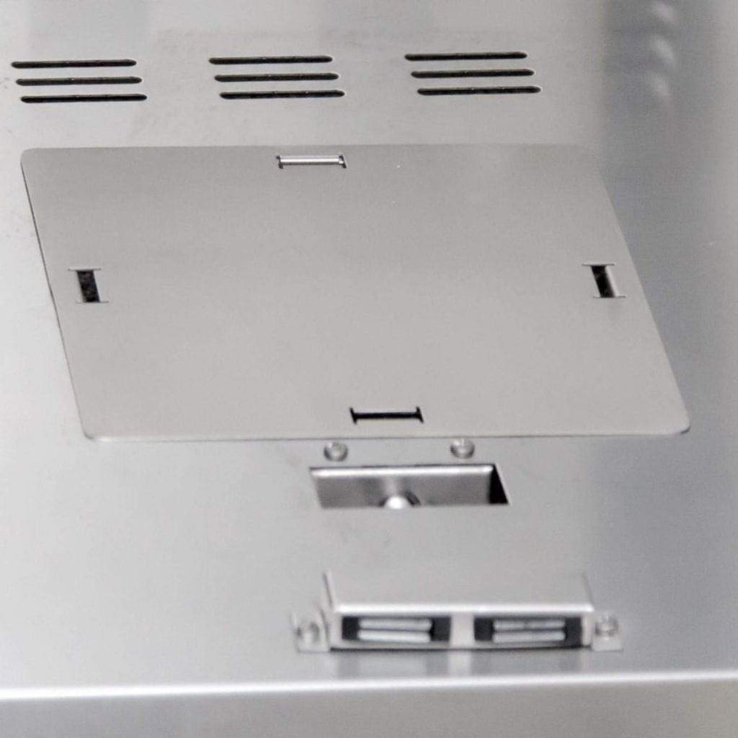 Blaze Stainless Steel Propane Tank Hole Cover for Grill Carts
