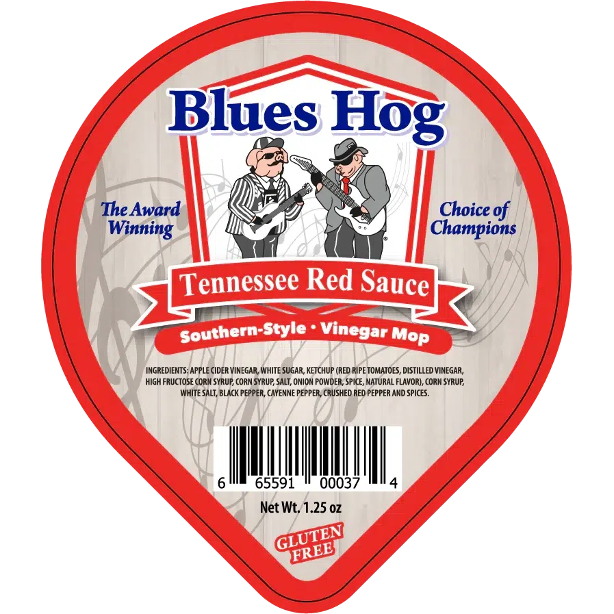 Blues Hog 1.25 oz Single Tennessee Red Sauce Foil Cups Sample