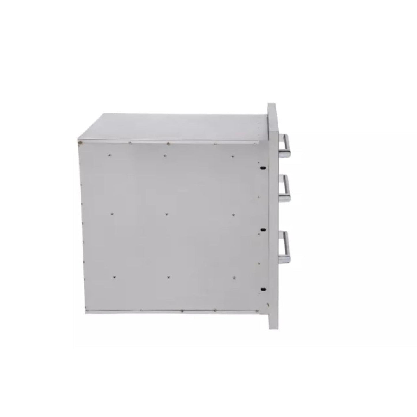 Bonfire Outdoor 17" Stainless Steel Vertical Triple Drawer