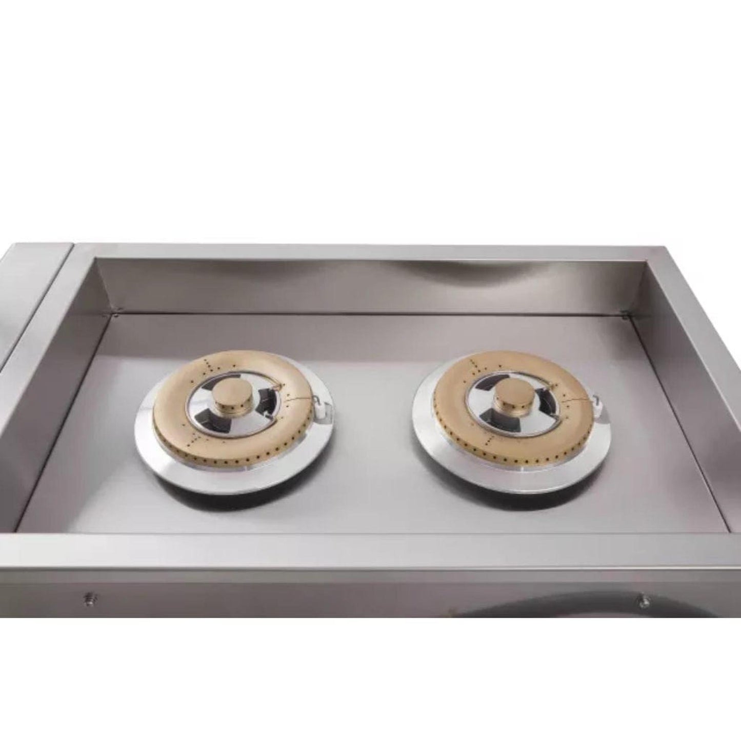 Bonfire Outdoor Prime 13" Stainless Steel Double Drop-In Side Burner