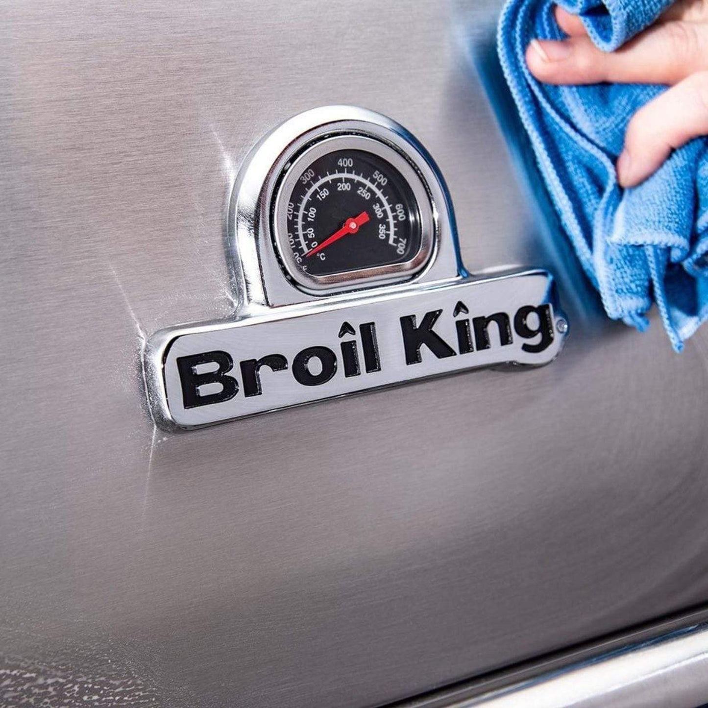 Broil King 10" Stainless Steel Grill Cleaner & Polish