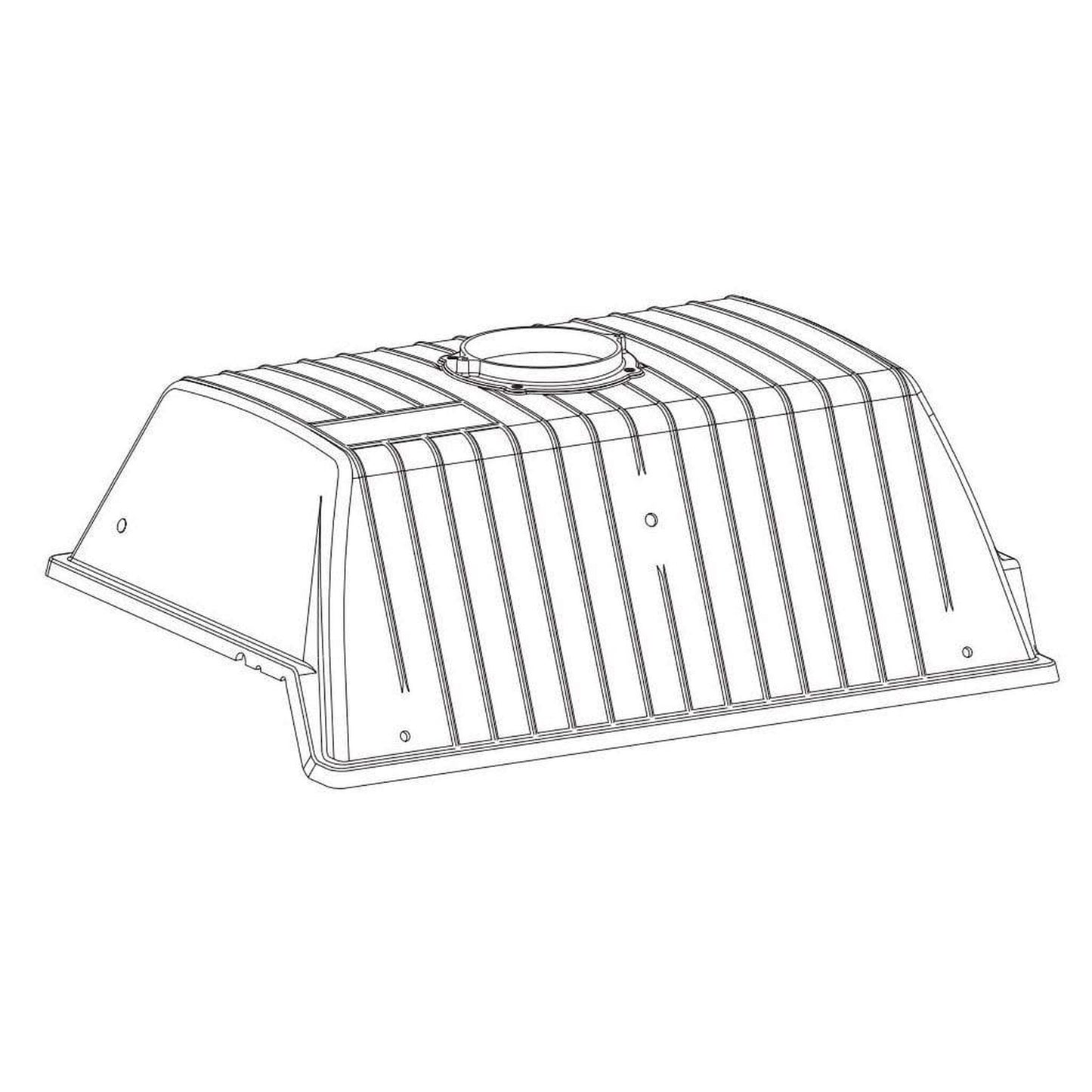 Broilmaster B101882 Black Casting Top With Hinge Pins for C3