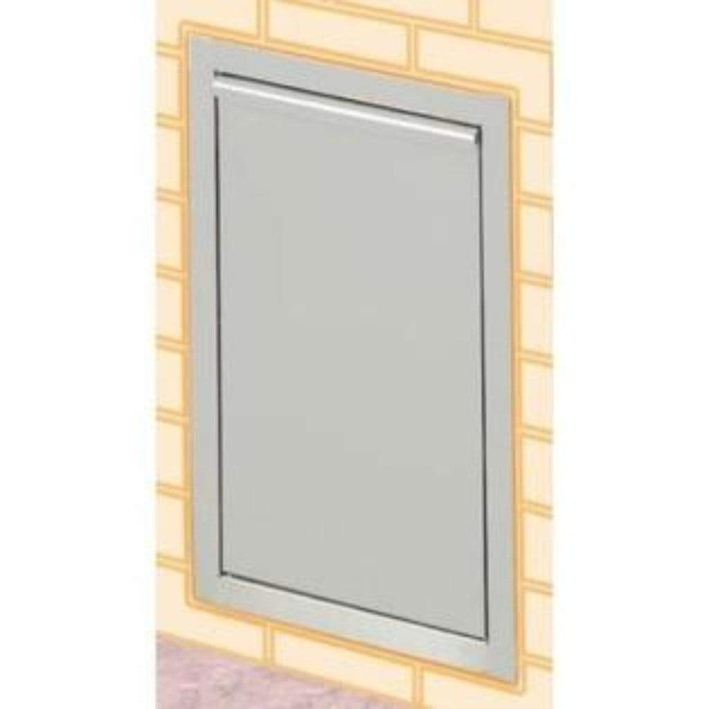 Broilmaster BBA Built-In Stainless Steel Tilt-Out Tank Door