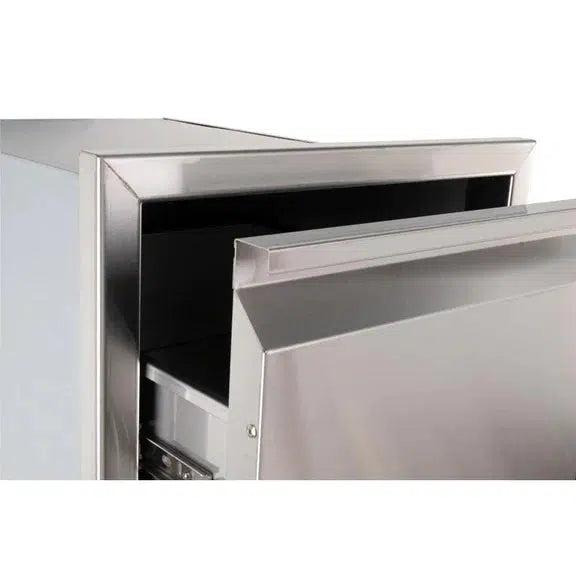 Buck Stove Outdoor 16" Stainless Steel Double Access Drawer