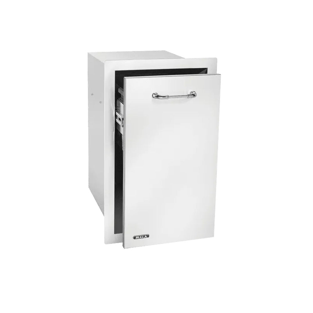 Bull 10 Gallon Stainless Steel Trash Drawer With Trash Can & Reveal