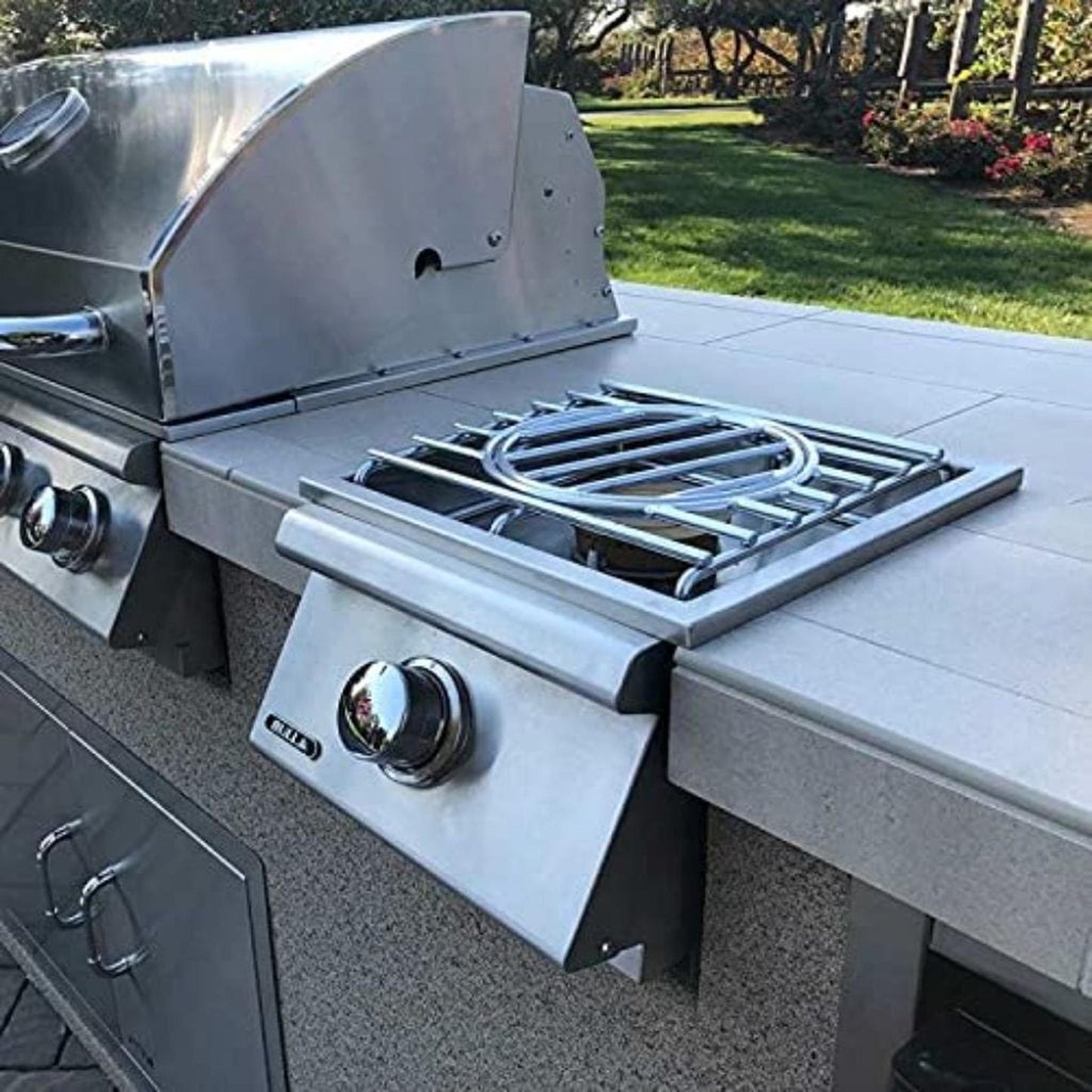 Bull 12" Single Slide-In Pro Side Burner With Cover