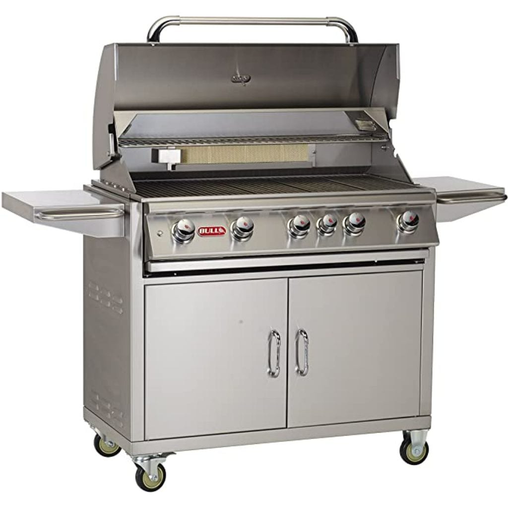 Bull 38" 5-Burner Brahma Gas Grill Complete Cart