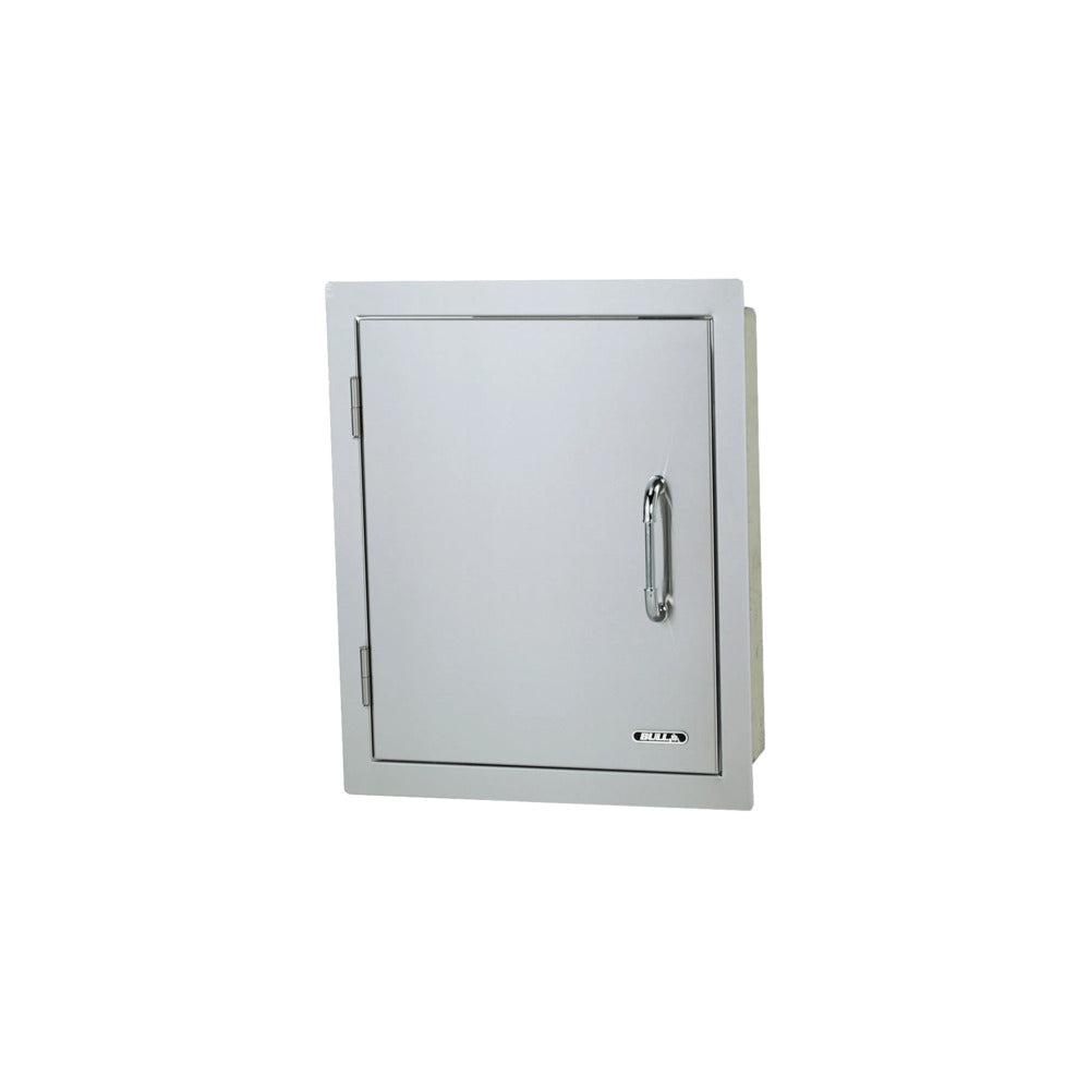 Bull Stainless Steel Vertical Access Door Left Swing With Reveal