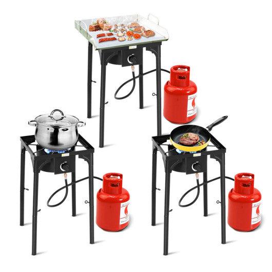 Costway 100,000 BTU Portable Propane Outdoor Camp Stove with Adjustable Legs