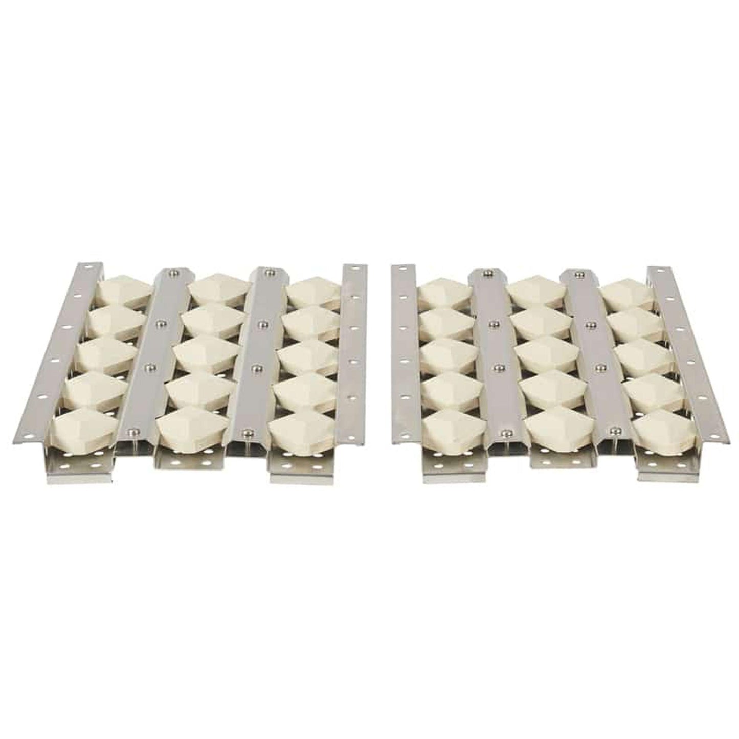 Coyote 2-Piece Set Ceramic Briquettes for 50" Hybrid Grills
