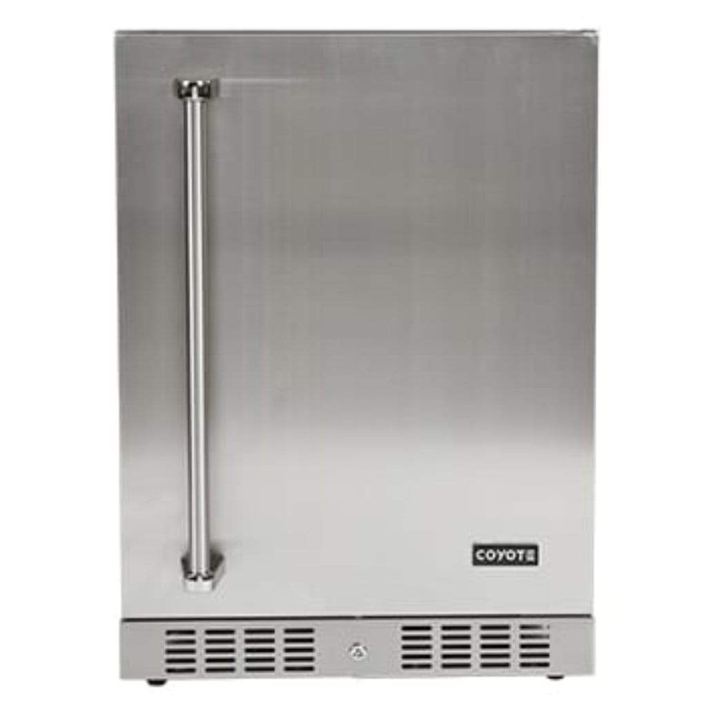 Coyote 24" Built-In Right-Hinged Outdoor Refrigerator