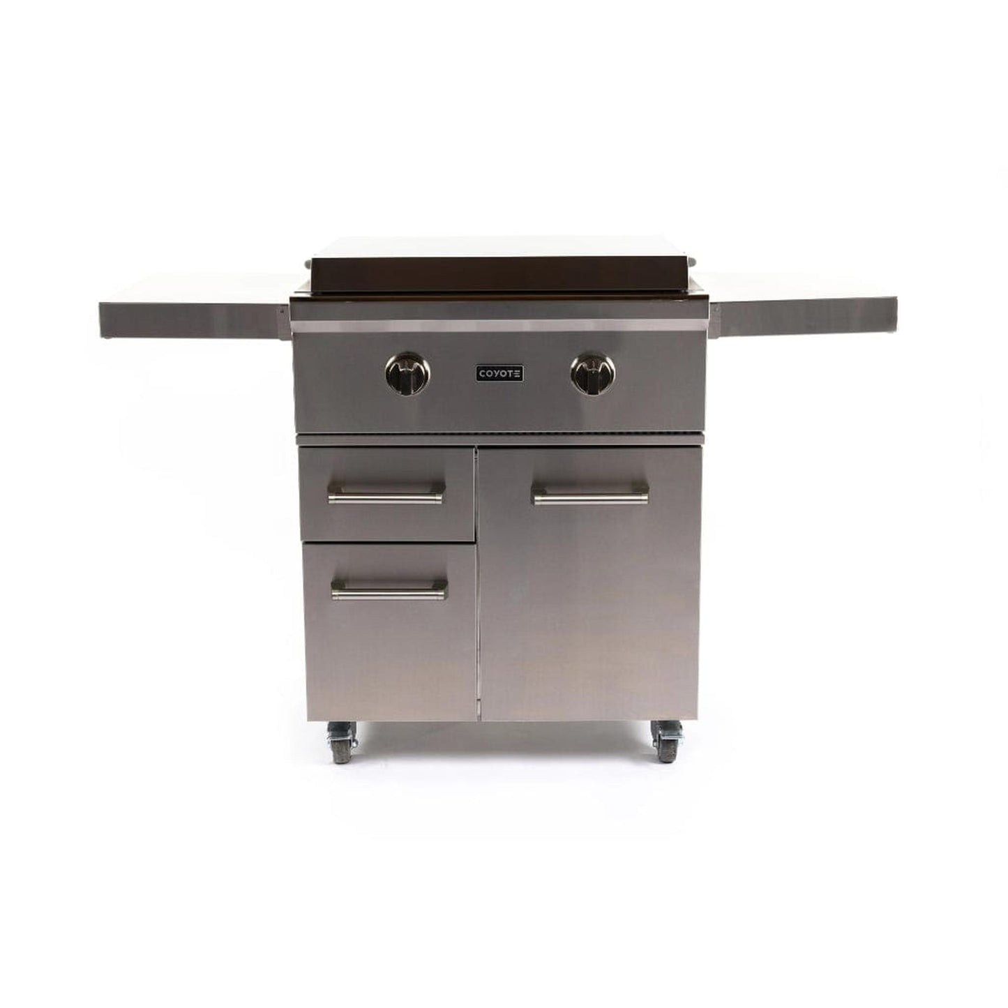 Coyote Cart for 30" Flat Top Built-In Gas Grill