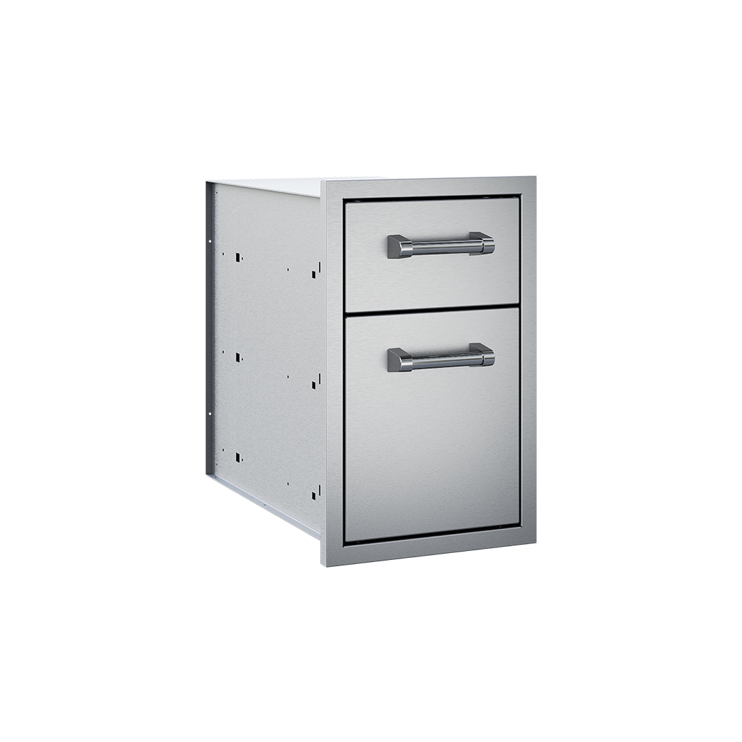 Delta Heat 13" Stainless Steel Double Storage Drawer