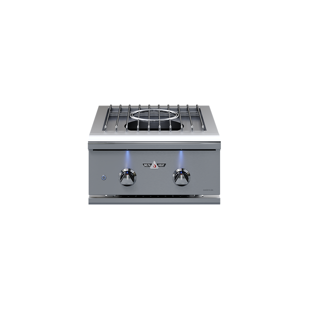 Delta Heat 22" Stainless Steel Liquid Propane Gas Power Burner