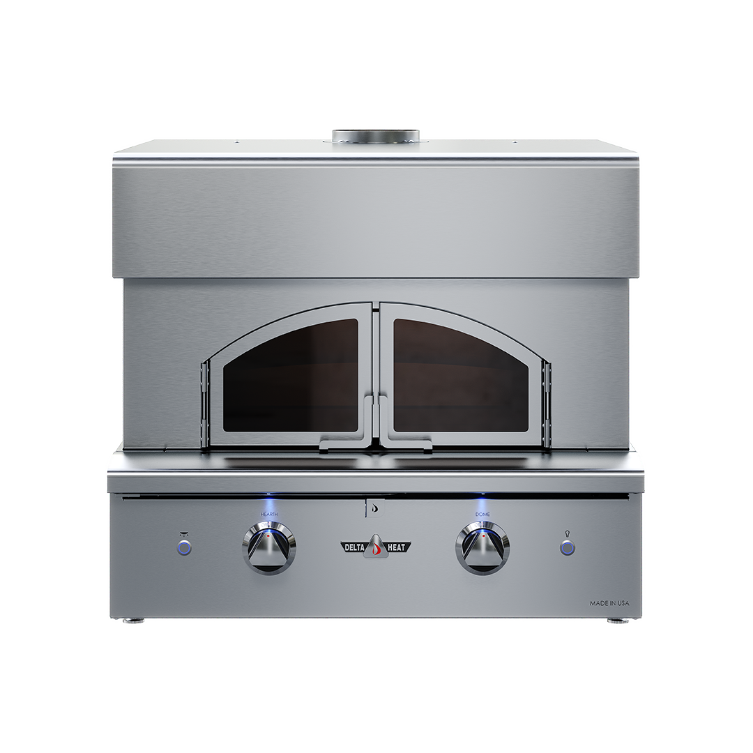 Delta Heat 30" Liquid Propane Gas Built-In Pizza Oven