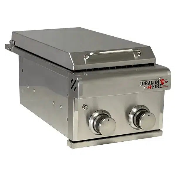 Dragon Fire 13" Propane Gas Double Side Burner