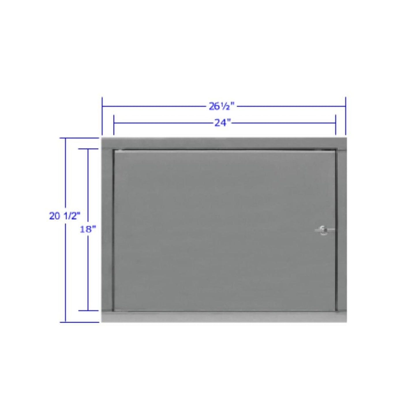 ElectriChef 18" x 24" Single Stainless Steel Access Door